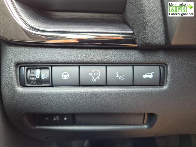 Nissan Qashqai 1.3 DIG-T MHEV 158 PS X-Tronic N-Design Head-Up Display Teil-Leder Klimaautomatik Sitzheizung Lenkradheizung Navi elektr. Heckklappe ACC PDC v+h 360&deg;Kamera DAB Bluetooth Touchscreen Apple CarPlay Android Auto 19"Zoll 
