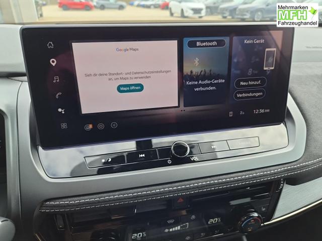 Nissan Qashqai 1.3 DIG-T MHEV 158 PS X-Tronic N-Design Head-Up Display Teil-Leder Klimaautomatik Sitzheizung Lenkradheizung Navi elektr. Heckklappe ACC PDC v+h 360&deg;Kamera DAB Bluetooth Touchscreen Apple CarPlay Android Auto 19"Zoll 