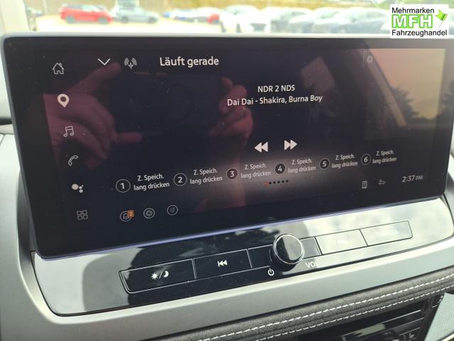 Nissan Qashqai 1.3 DIG-T MHEV 158 PS X-Tronic N-Design Head-Up Display Teil-Leder Klimaautomatik Sitzheizung Lenkradheizung Navi elektr. Heckklappe ACC PDC v+h 360&deg;Kamera DAB Bluetooth Touchscreen Apple CarPlay Android Auto 19"Zoll 
