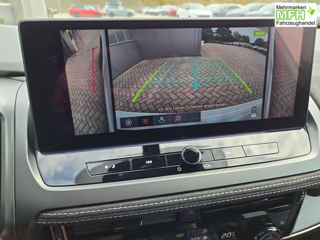 Nissan Qashqai 1.3 DIG-T MHEV 158 PS X-Tronic N-Design Head-Up Display Teil-Leder Klimaautomatik Sitzheizung Lenkradheizung Navi elektr. Heckklappe ACC PDC v+h 360&deg;Kamera DAB Bluetooth Touchscreen Apple CarPlay Android Auto 19"Zoll 