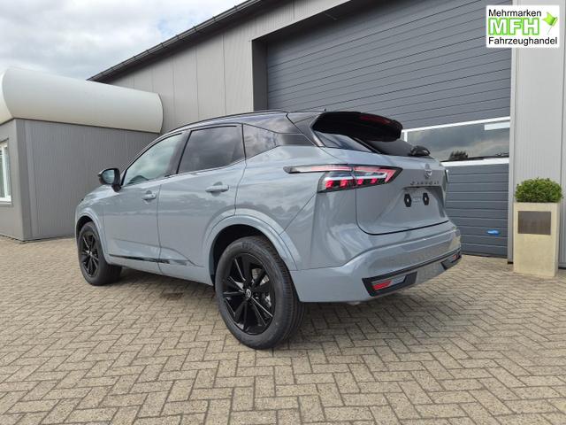 Nissan Qashqai 1.3 DIG-T MHEV 158 PS X-Tronic N-Design PanoDach Teil-Leder Klimaautomatik Sitzheizung Lenkradheizung Navi ACC PDC v+h 360&deg;Kamera DAB Bluetooth Touchscreen Apple CarPlay Android Auto 19"Zoll 