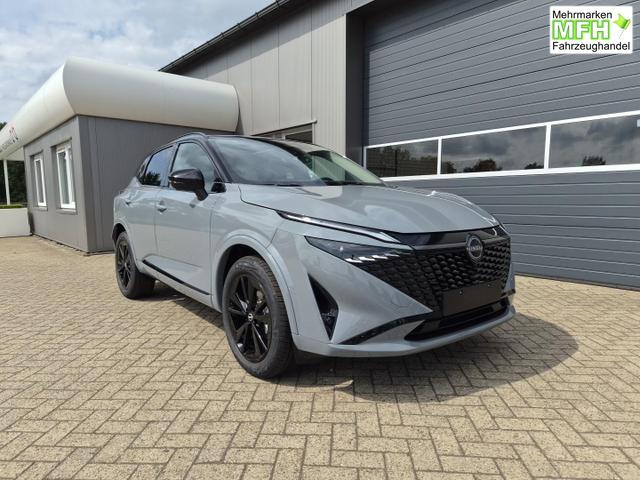 Nissan Qashqai 1.3 DIG-T MHEV 158 PS X-Tronic N-Design PanoDach Teil-Leder Klimaautomatik Sitzheizung Lenkradheizung Navi ACC PDC v+h 360&deg;Kamera DAB Bluetooth Touchscreen Apple CarPlay Android Auto 19"Zoll 