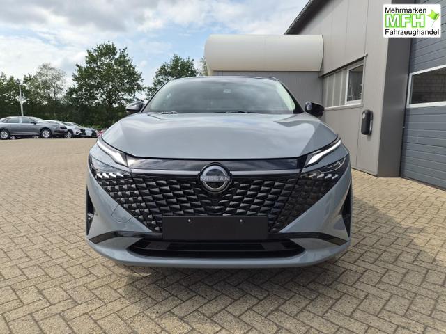 Nissan Qashqai 1.3 DIG-T MHEV 158 PS X-Tronic N-Design PanoDach Teil-Leder Klimaautomatik Sitzheizung Lenkradheizung Navi ACC PDC v+h 360&deg;Kamera DAB Bluetooth Touchscreen Apple CarPlay Android Auto 19"Zoll 