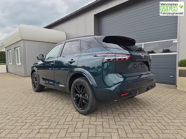 Nissan Qashqai 1.3 DIG-T MHEV 158 PS X-Tronic N-Design PanoDach Teil-Leder Klimaautomatik Sitzheizung Lenkradheizung Navi ACC PDC v+h 360&deg;Kamera DAB Bluetooth Touchscreen Apple CarPlay Android Auto 19"Zoll 