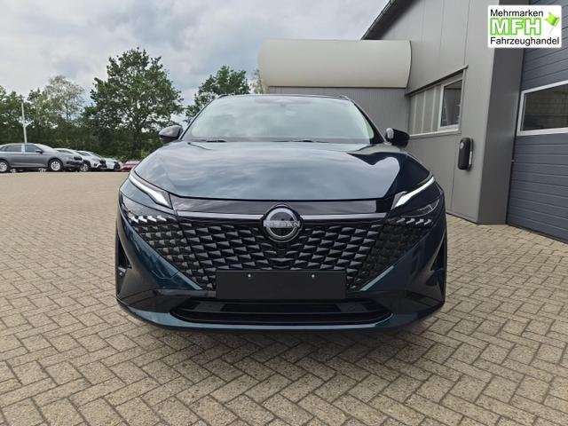 Nissan Qashqai 1.3 DIG-T MHEV 158 PS X-Tronic N-Design PanoDach Teil-Leder Klimaautomatik Sitzheizung Lenkradheizung Navi ACC PDC v+h 360&deg;Kamera DAB Bluetooth Touchscreen Apple CarPlay Android Auto 19"Zoll 