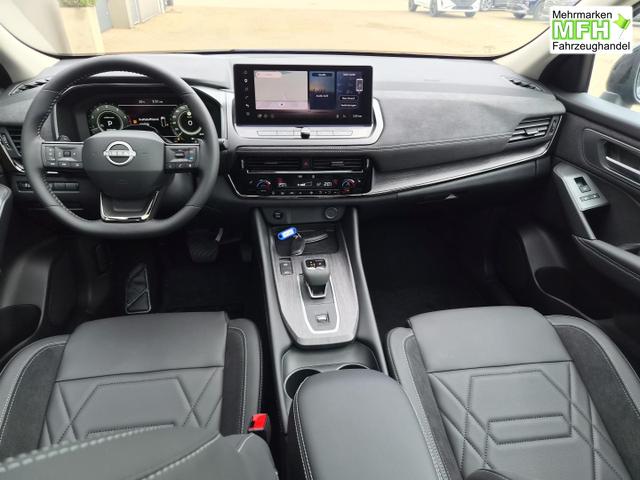 Nissan Qashqai 1.3 DIG-T MHEV 158 PS X-Tronic N-Design PanoDach Teil-Leder Klimaautomatik Sitzheizung Lenkradheizung Navi ACC PDC v+h 360&deg;Kamera DAB Bluetooth Touchscreen Apple CarPlay Android Auto 19"Zoll 