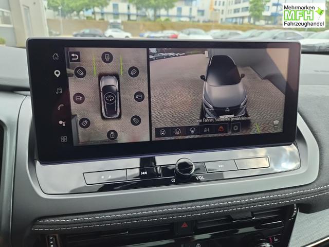 Nissan Qashqai 1.3 DIG-T MHEV 158 PS X-Tronic N-Design PanoDach Teil-Leder Klimaautomatik Sitzheizung Lenkradheizung Navi ACC PDC v+h 360&deg;Kamera DAB Bluetooth Touchscreen Apple CarPlay Android Auto 19"Zoll 