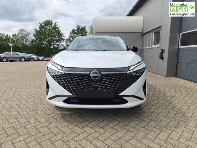 Nissan Qashqai 1.3 DIG-T MHEV 158 PS X-Tronic N-Design PanoDach Teil-Leder Klimaautomatik Sitzheizung Lenkradheizung Navi ACC PDC v+h 360&deg;Kamera DAB Bluetooth Touchscreen Apple CarPlay Android Auto 19"Zoll 