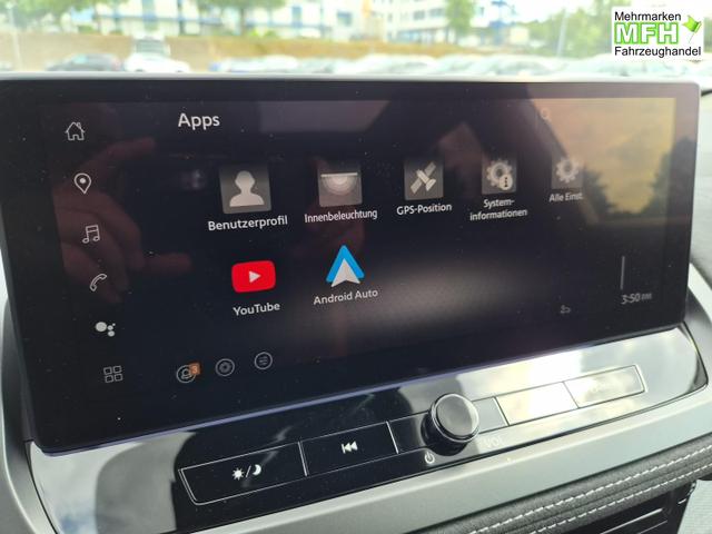 Nissan Qashqai 1.3 DIG-T MHEV 158 PS X-Tronic N-Design PanoDach Teil-Leder Klimaautomatik Sitzheizung Lenkradheizung Navi ACC PDC v+h 360&deg;Kamera DAB Bluetooth Touchscreen Apple CarPlay Android Auto 19"Zoll 