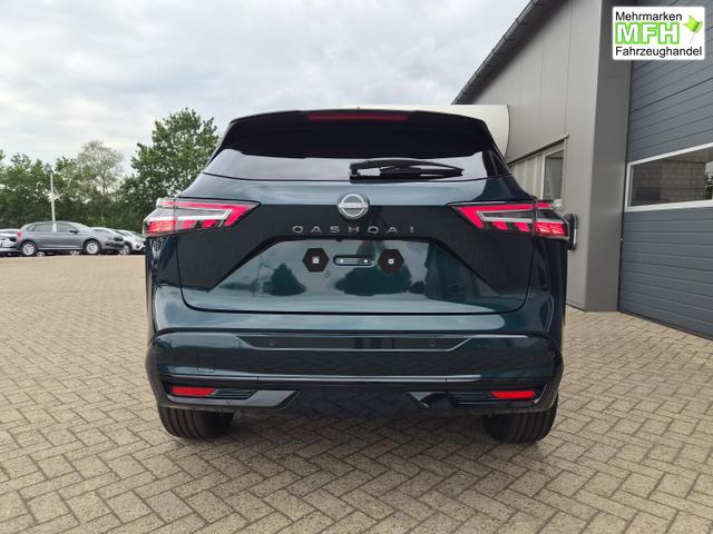 Nissan Qashqai 1.3 DIG-T MHEV 158 PS X-Tronic N-Design Head-Up Display Teil-Leder Klimaautomatik Sitzheizung Lenkradheizung Navi elektr. Heckklappe ACC PDC v+h 360&deg;Kamera DAB Bluetooth Touchscreen Apple CarPlay Android Auto 19"Zoll 