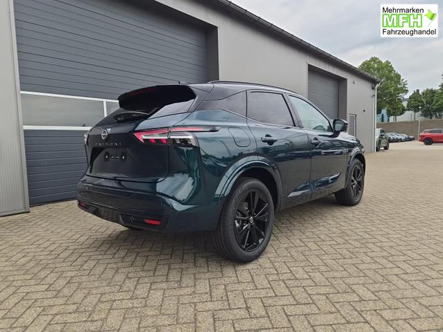 Nissan Qashqai 1.3 DIG-T MHEV 158 PS X-Tronic N-Design Head-Up Display Teil-Leder Klimaautomatik Sitzheizung Lenkradheizung Navi elektr. Heckklappe ACC PDC v+h 360&deg;Kamera DAB Bluetooth Touchscreen Apple CarPlay Android Auto 19"Zoll 