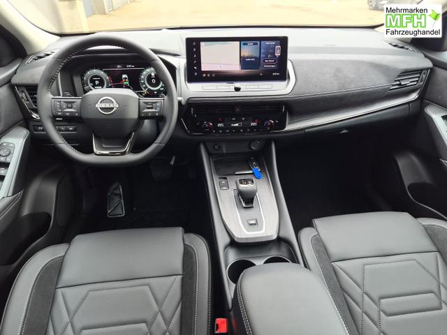 Nissan Qashqai 1.3 DIG-T MHEV 158 PS X-Tronic N-Design Head-Up Display Teil-Leder Klimaautomatik Sitzheizung Lenkradheizung Navi elektr. Heckklappe ACC PDC v+h 360&deg;Kamera DAB Bluetooth Touchscreen Apple CarPlay Android Auto 19"Zoll 