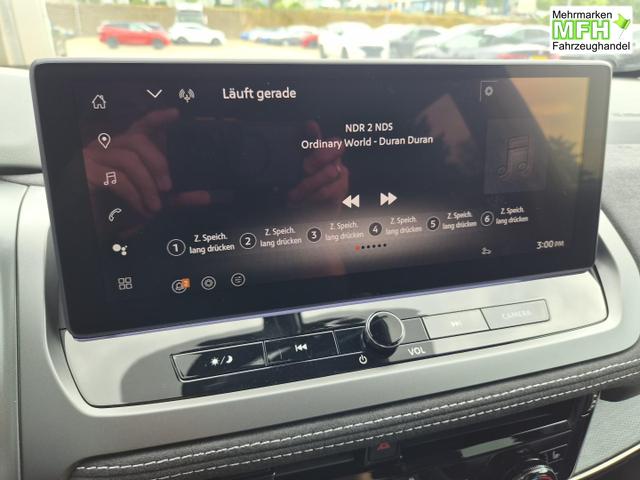 Nissan Qashqai 1.3 DIG-T MHEV 158 PS X-Tronic N-Design Head-Up Display Teil-Leder Klimaautomatik Sitzheizung Lenkradheizung Navi elektr. Heckklappe ACC PDC v+h 360&deg;Kamera DAB Bluetooth Touchscreen Apple CarPlay Android Auto 19"Zoll 