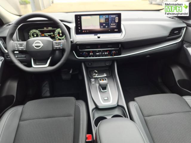 Nissan Qashqai 1.3 DIG-T MHEV 158 PS X-Tronic N-Connecta Teil-Leder PanoGlasdach Klimaautomatik Sitzheizung Lenkradheizung Navi ACC PDC v+h 360&deg;Kamera DAB Bluetooth Touchscreen Apple CarPlay Android Auto 18"LM 
