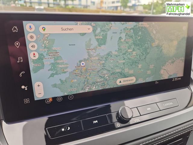 Nissan Qashqai 1.3 DIG-T MHEV 158 PS X-Tronic N-Connecta Teil-Leder PanoGlasdach Klimaautomatik Sitzheizung Lenkradheizung Navi ACC PDC v+h 360&deg;Kamera DAB Bluetooth Touchscreen Apple CarPlay Android Auto 18"LM 
