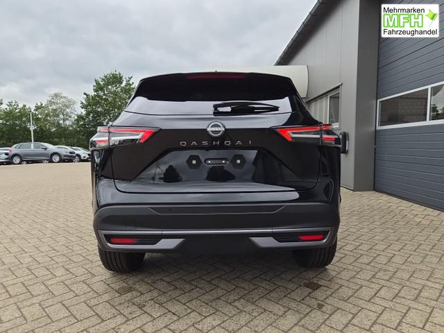 Nissan Qashqai 1.3 DIG-T MHEV 158 PS X-Tronic N-Connecta Teil-Leder PanoGlasdach Klimaautomatik Sitzheizung Lenkradheizung Navi ACC PDC v+h 360&deg;Kamera DAB Bluetooth Touchscreen Apple CarPlay Android Auto 18"LM 
