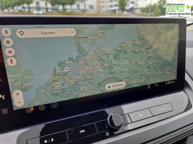 Nissan Qashqai 1.3 DIG-T MHEV 158 PS X-Tronic N-Connecta Teil-Leder PanoGlasdach Klimaautomatik Sitzheizung Lenkradheizung Navi ACC PDC v+h 360&deg;Kamera DAB Bluetooth Touchscreen Apple CarPlay Android Auto 18"LM 