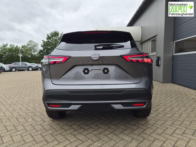 Nissan Qashqai 1.3 DIG-T MHEV 158 PS X-Tronic Tekna Voll-Leder Klimaautomatik PanoGlasdach Sitzheizung Lenkradheizung Navi Head-Up Display elektr. Heckklappe ACC PDC v+h 360&deg;Kamera DAB Bluetooth Touchscreen Apple CarPlay Android Auto 19"LM 