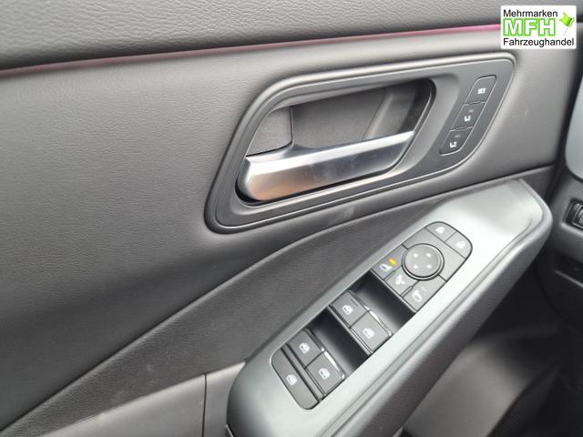 Nissan Qashqai 1.3 DIG-T MHEV 158 PS X-Tronic Tekna Voll-Leder Klimaautomatik PanoGlasdach Sitzheizung Lenkradheizung Navi Head-Up Display elektr. Heckklappe ACC PDC v+h 360&deg;Kamera DAB Bluetooth Touchscreen Apple CarPlay Android Auto 19"LM 