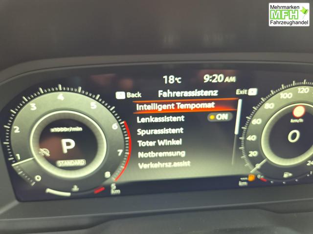 Nissan Qashqai 1.3 DIG-T MHEV 158 PS X-Tronic Tekna Voll-Leder Klimaautomatik PanoGlasdach Sitzheizung Lenkradheizung Navi Head-Up Display elektr. Heckklappe ACC PDC v+h 360&deg;Kamera DAB Bluetooth Touchscreen Apple CarPlay Android Auto 19"LM 