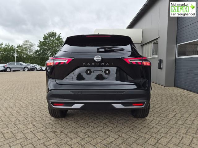 Nissan Qashqai 1.3 DIG-T MHEV 158 PS X-Tronic Tekna Voll-Leder Klimaautomatik PanoGlasdach Sitzheizung Lenkradheizung Navi Head-Up Display elektr. Heckklappe ACC PDC v+h 360&deg;Kamera DAB Bluetooth Touchscreen Apple CarPlay Android Auto 19"LM 