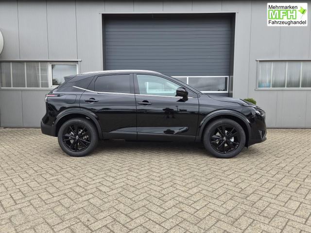 Nissan Qashqai 1.3 DIG-T MHEV 158 PS X-Tronic Tekna Voll-Leder Klimaautomatik PanoGlasdach Sitzheizung Lenkradheizung Navi Head-Up Display elektr. Heckklappe ACC PDC v+h 360&deg;Kamera DAB Bluetooth Touchscreen Apple CarPlay Android Auto 19"LM 
