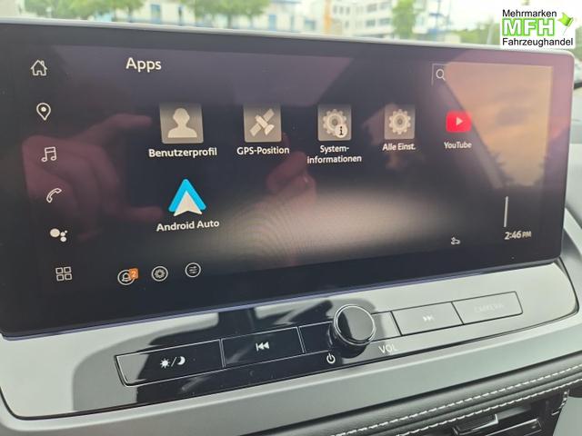 Nissan Qashqai 1.3 DIG-T MHEV 158 PS X-Tronic N-Connecta Teil-Leder PanoGlasdach Klimaautomatik Sitzheizung Lenkradheizung Navi ACC PDC v+h 360&deg;Kamera DAB Bluetooth Touchscreen Apple CarPlay Android Auto 18"LM 
