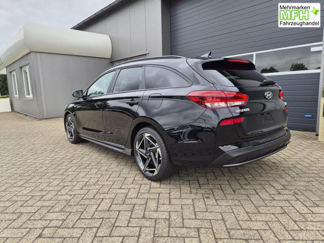 Hyundai i30 Kombi 1.6 T-GDI 150PS Automatik N-Line Sitzheizung Lenkradheizung Klimaautomatik Navi 10,3"-Touchscreen Bluelink Apple CarPlay + Android Auto PDC v+h R&uuml;ckf.Kamera 18-LM 