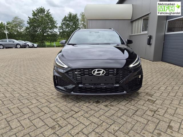 Hyundai i30 Kombi 1.6 T-GDI 150PS Automatik N-Line Sitzheizung Lenkradheizung Klimaautomatik Navi 10,3"-Touchscreen Bluelink Apple CarPlay + Android Auto PDC v+h R&uuml;ckf.Kamera 18-LM 