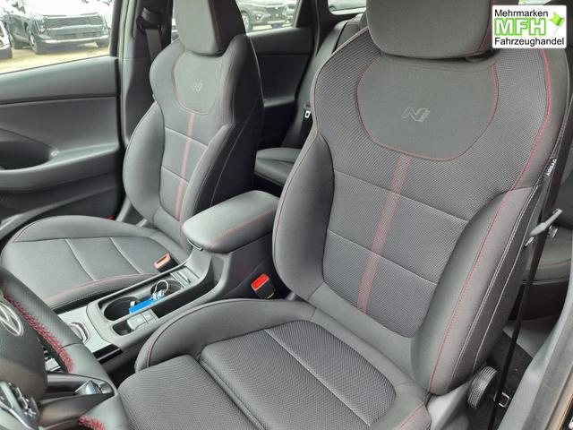 Hyundai i30 Kombi 1.6 T-GDI 150PS Automatik N-Line Sitzheizung Lenkradheizung Klimaautomatik Navi 10,3"-Touchscreen Bluelink Apple CarPlay + Android Auto PDC v+h R&uuml;ckf.Kamera 18-LM 