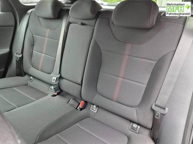Hyundai i30 Kombi 1.6 T-GDI 150PS Automatik N-Line Sitzheizung Lenkradheizung Klimaautomatik Navi 10,3"-Touchscreen Bluelink Apple CarPlay + Android Auto PDC v+h R&uuml;ckf.Kamera 18-LM 