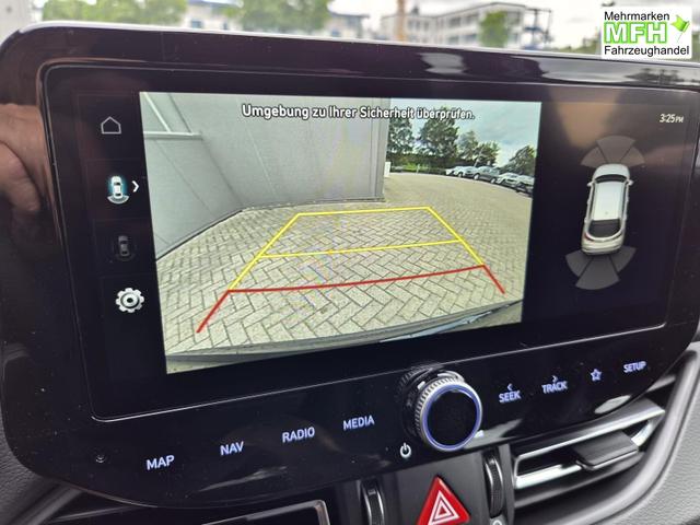 Hyundai i30 Kombi 1.6 T-GDI 150PS Automatik N-Line Sitzheizung Lenkradheizung Klimaautomatik Navi 10,3"-Touchscreen Bluelink Apple CarPlay + Android Auto PDC v+h R&uuml;ckf.Kamera 18-LM 