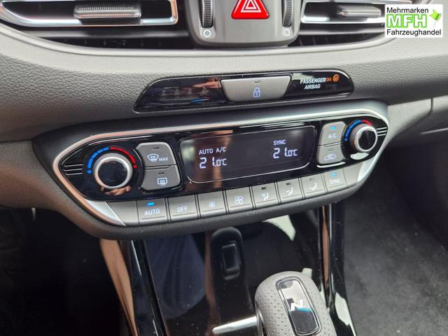 Hyundai i30 Kombi 1.6 T-GDI 150PS Automatik N-Line Sitzheizung Lenkradheizung Klimaautomatik Navi 10,3"-Touchscreen Bluelink Apple CarPlay + Android Auto PDC v+h R&uuml;ckf.Kamera 18-LM 
