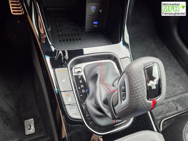 Hyundai i30 Kombi 1.6 T-GDI 150PS Automatik N-Line Sitzheizung Lenkradheizung Klimaautomatik Navi 10,3"-Touchscreen Bluelink Apple CarPlay + Android Auto PDC v+h R&uuml;ckf.Kamera 18-LM 