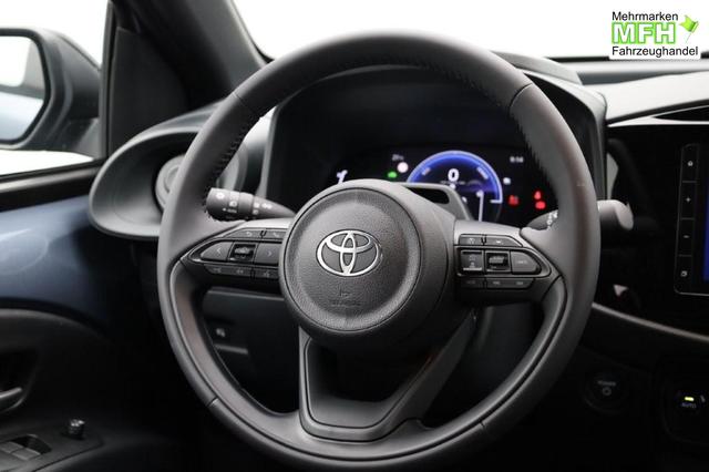 Toyota Aygo X Pure 1.5 Hybrid 116PS Automatik Sitzheizung Klimaautomatik R&uuml;ckf.Kamera AbstandsTempomat Nebelscheinw. Multifunktionslenkrad Bluetooth Touchscreen Apple CarPlay + Android Auto 2xKeyless 