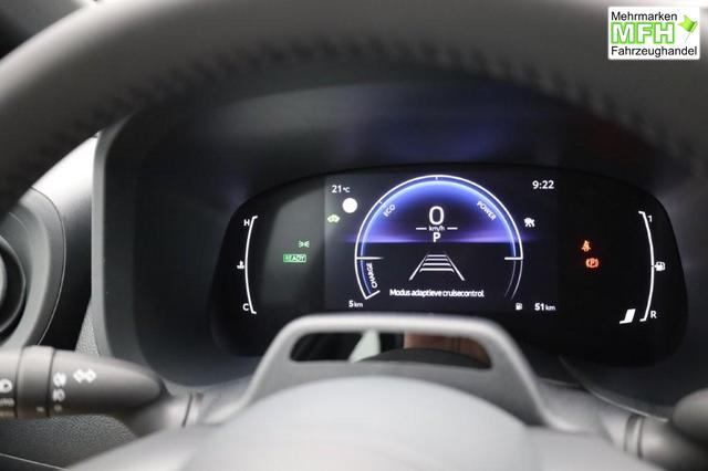 Toyota Aygo X Pure 1.5 Hybrid 116PS Automatik Sitzheizung Klimaautomatik R&uuml;ckf.Kamera AbstandsTempomat Nebelscheinw. Multifunktionslenkrad Bluetooth Touchscreen Apple CarPlay + Android Auto 2xKeyless 