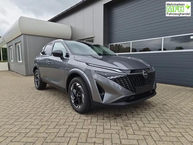 Nissan Qashqai 1.3 DIG-T MHEV 158 PS X-Tronic N-Connecta Teil-Leder PanoGlasdach Klimaautomatik Sitzheizung Lenkradheizung Navi ACC PDC v+h 360&deg;Kamera DAB Bluetooth Touchscreen Apple CarPlay Android Auto 18"LM 