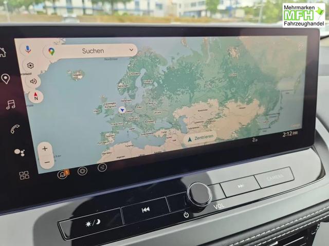 Nissan Qashqai 1.3 DIG-T MHEV 158 PS X-Tronic N-Connecta Teil-Leder PanoGlasdach Klimaautomatik Sitzheizung Lenkradheizung Navi ACC PDC v+h 360&deg;Kamera DAB Bluetooth Touchscreen Apple CarPlay Android Auto 18"LM 