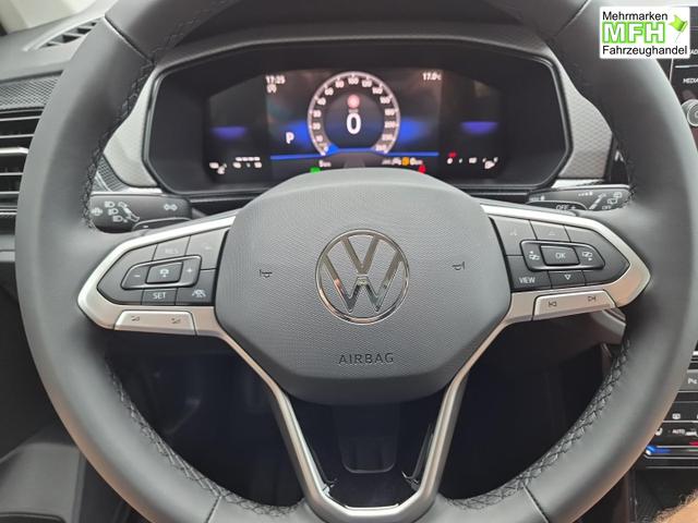 Volkswagen T-Cross 1.0 TSI 116PS DSG Life AHK (abnehmbar) IQ.LIGHT-LED-Matrix Sitzheizung R&uuml;ckf.Kamera Klimaautomatik Abstandstempomat Apple CarPlay Android Auto 