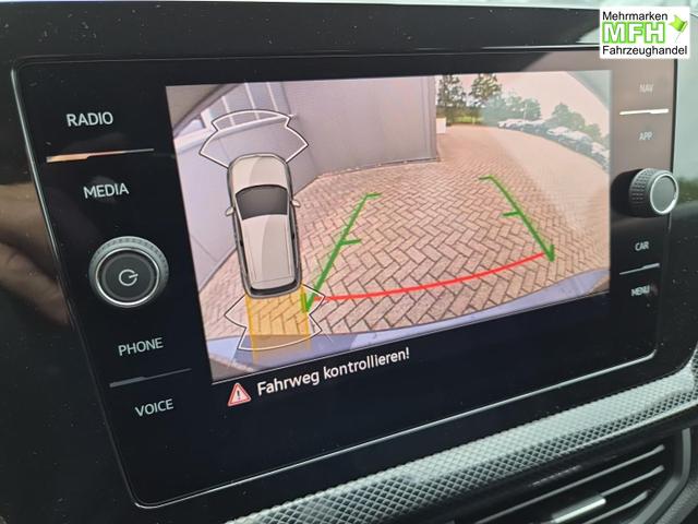 Volkswagen T-Cross 1.0 TSI 116PS DSG Life AHK (abnehmbar) IQ.LIGHT-LED-Matrix Sitzheizung R&uuml;ckf.Kamera Klimaautomatik Abstandstempomat Apple CarPlay Android Auto 