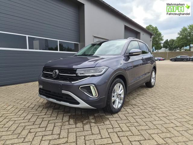Volkswagen T-Cross 1.0 TSI 116PS DSG Life AHK (abnehmbar) IQ.LIGHT-LED-Matrix Sitzheizung R&uuml;ckf.Kamera Klimaautomatik Abstandstempomat Apple CarPlay Android Auto 