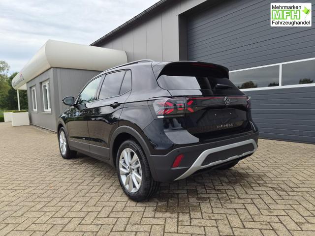 Volkswagen T-Cross 1.0 TSI 116PS DSG Life AHK (abnehmbar) IQ.LIGHT-LED-Matrix Sitzheizung R&uuml;ckf.Kamera Klimaautomatik Abstandstempomat Apple CarPlay Android Auto 