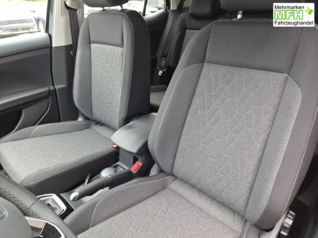 Volkswagen T-Cross 1.0 TSI 116PS DSG Life AHK (abnehmbar) IQ.LIGHT-LED-Matrix Sitzheizung R&uuml;ckf.Kamera Klimaautomatik Abstandstempomat Apple CarPlay Android Auto 