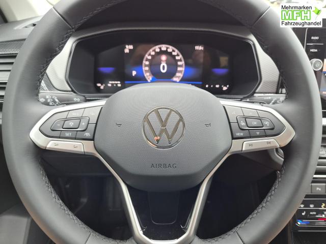 Volkswagen T-Cross 1.0 TSI 116PS DSG Life AHK (abnehmbar) IQ.LIGHT-LED-Matrix Sitzheizung R&uuml;ckf.Kamera Klimaautomatik Abstandstempomat Apple CarPlay Android Auto 