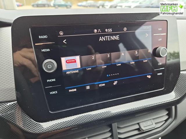 Volkswagen T-Cross 1.0 TSI 116PS DSG Life AHK (abnehmbar) IQ.LIGHT-LED-Matrix Sitzheizung R&uuml;ckf.Kamera Klimaautomatik Abstandstempomat Apple CarPlay Android Auto 