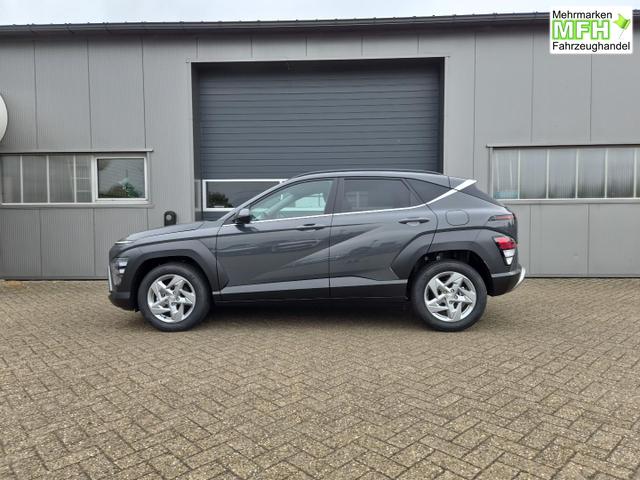 Hyundai KONA Trend 1.6 T-GDI 150PS Automatik Voll-LED-Scheinw. Sitzheizung Lenkradheizung ACC Klimaautomatik Navi Touchscreen DAB+ Apple CarPlay + Android Auto PDC v+h R&uuml;ckf.Kamera 2xKeyless 17-LM 