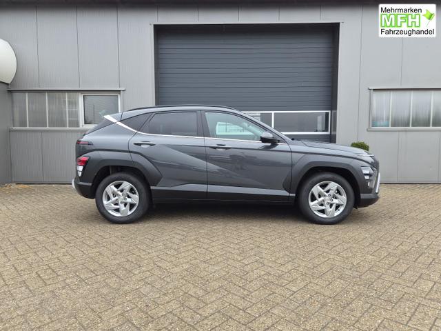 Hyundai KONA Trend 1.6 T-GDI 150PS Automatik Voll-LED-Scheinw. Sitzheizung Lenkradheizung ACC Klimaautomatik Navi Touchscreen DAB+ Apple CarPlay + Android Auto PDC v+h R&uuml;ckf.Kamera 2xKeyless 17-LM 