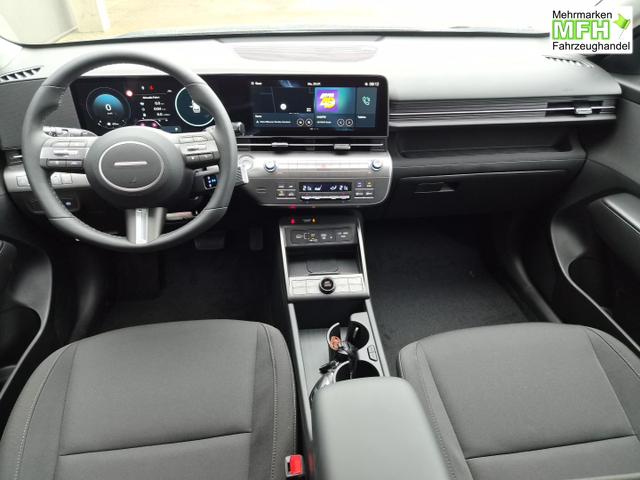 Hyundai KONA Trend 1.6 T-GDI 150PS Automatik Voll-LED-Scheinw. Sitzheizung Lenkradheizung ACC Klimaautomatik Navi Touchscreen DAB+ Apple CarPlay + Android Auto PDC v+h R&uuml;ckf.Kamera 2xKeyless 17-LM 