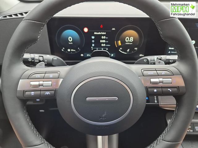 Hyundai KONA Trend 1.6 T-GDI 150PS Automatik Voll-LED-Scheinw. Sitzheizung Lenkradheizung ACC Klimaautomatik Navi Touchscreen DAB+ Apple CarPlay + Android Auto PDC v+h R&uuml;ckf.Kamera 2xKeyless 17-LM 