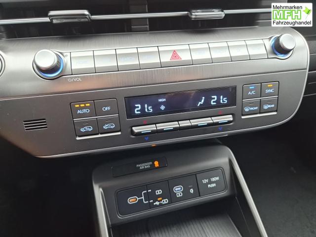 Hyundai KONA Trend 1.6 T-GDI 150PS Automatik Voll-LED-Scheinw. Sitzheizung Lenkradheizung ACC Klimaautomatik Navi Touchscreen DAB+ Apple CarPlay + Android Auto PDC v+h R&uuml;ckf.Kamera 2xKeyless 17-LM 